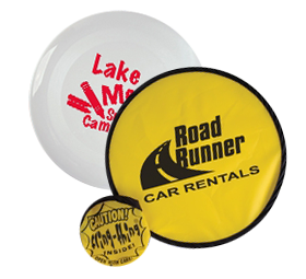 Promotional frisbees