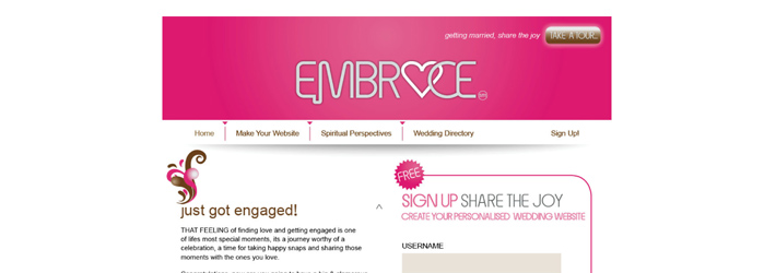 Web Design – Embrace